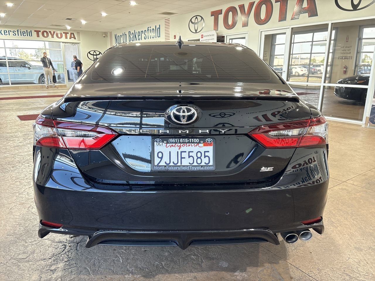 Certified Used 2024 Midnight Black Metallic Toyota SE image 9
