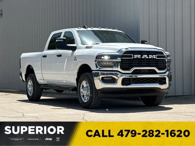 New 2026 Bright White Clear-Coat Exterior Paint RAM Tradesman image 1