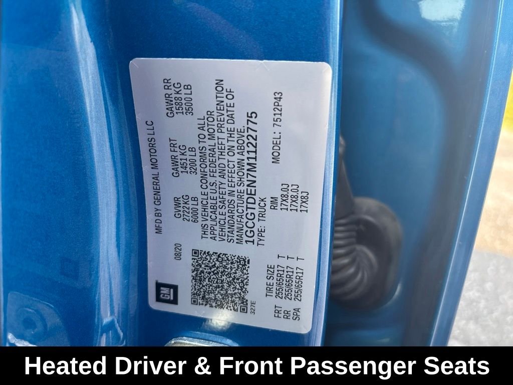 Used 2021 Blue Chevrolet Z71 image 11