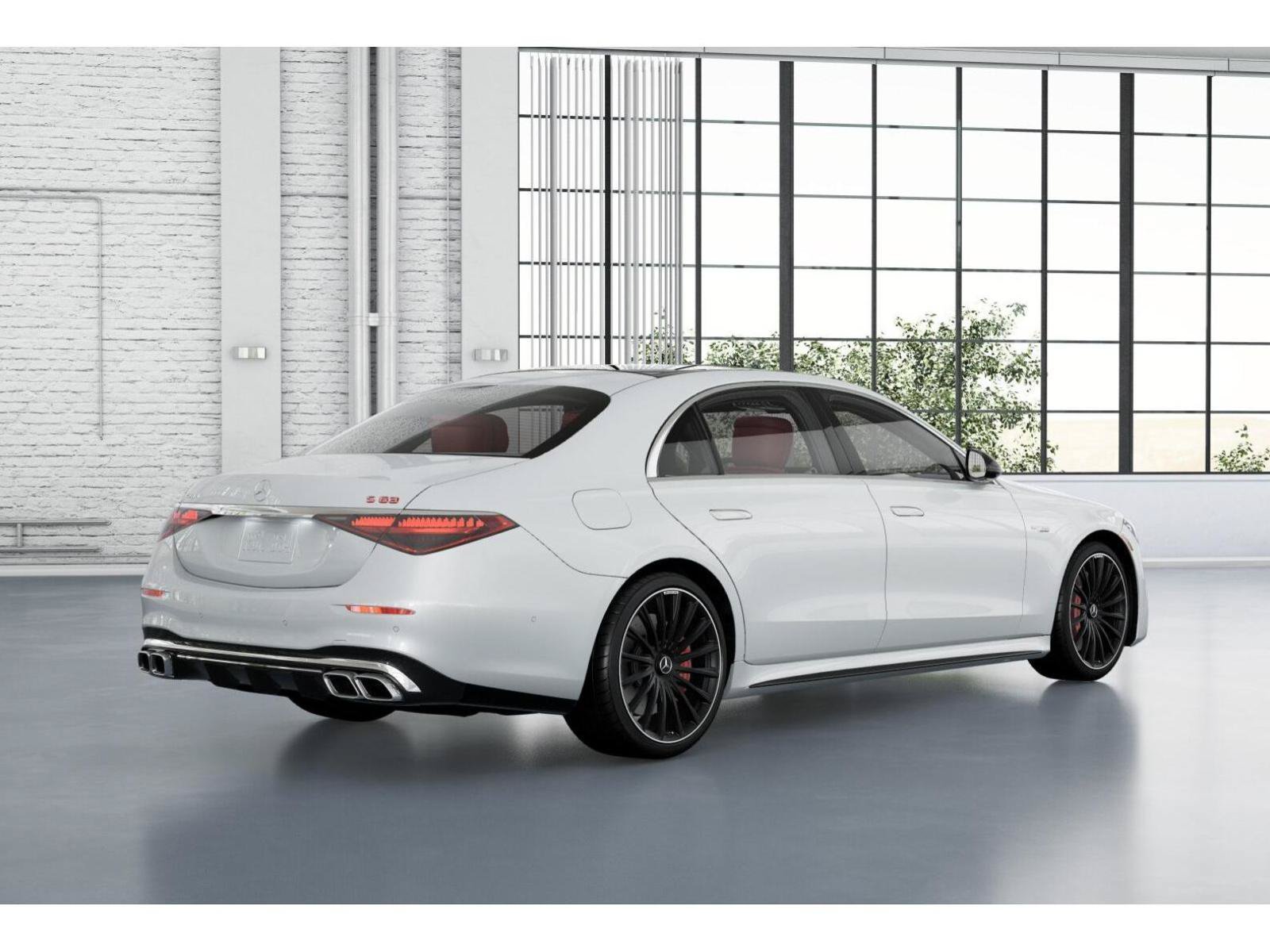 New 2026 MANUFAKTUR Moonlight White Metallic Mercedes-Benz S 63 E AMG® image 67