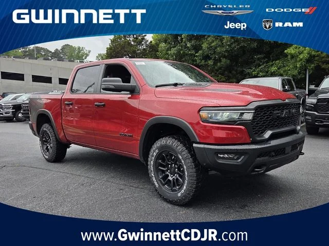 New 2026 Molten Red Pearl-Coat Exterior Paint RAM Rebel image 1