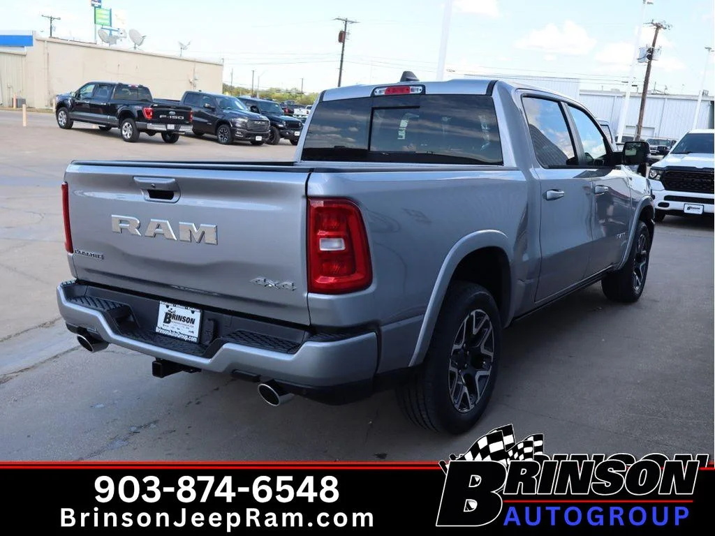 New 2026 Billet Silver Metallic Clear-Coat Exterior Paint RAM Laramie image 5