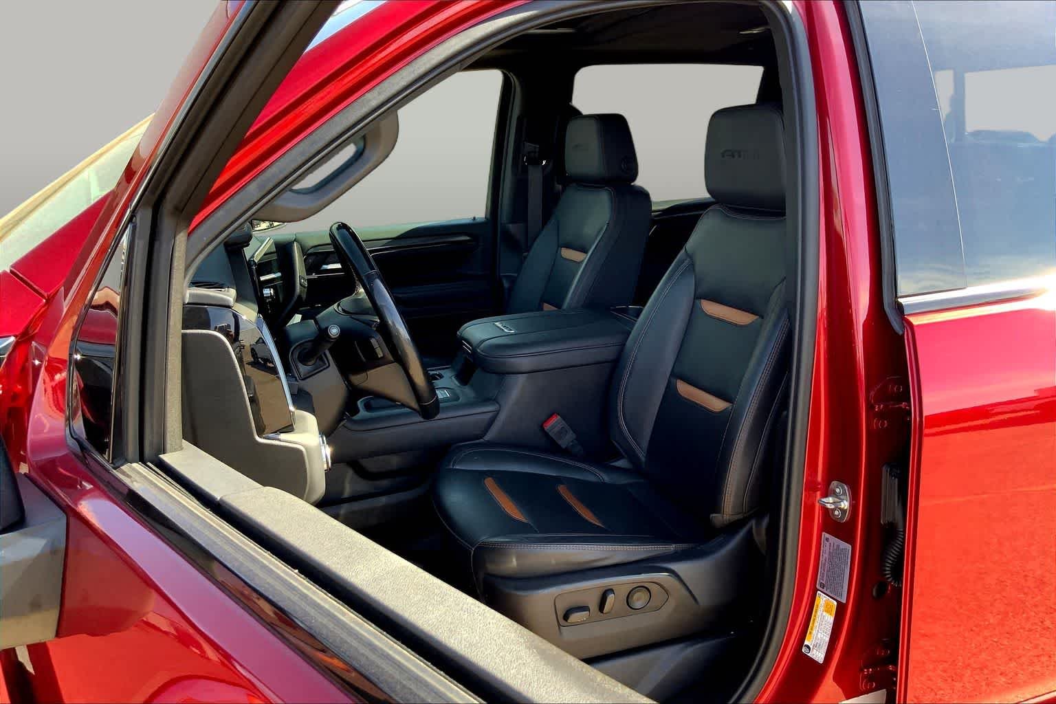 Used 2024 Volcanic Red Tintcoat GMC AT4 image 8