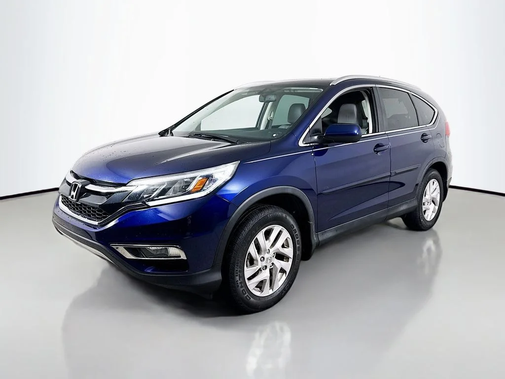Used 2015 Obsidian Blue Pearl Honda EX-L image 8