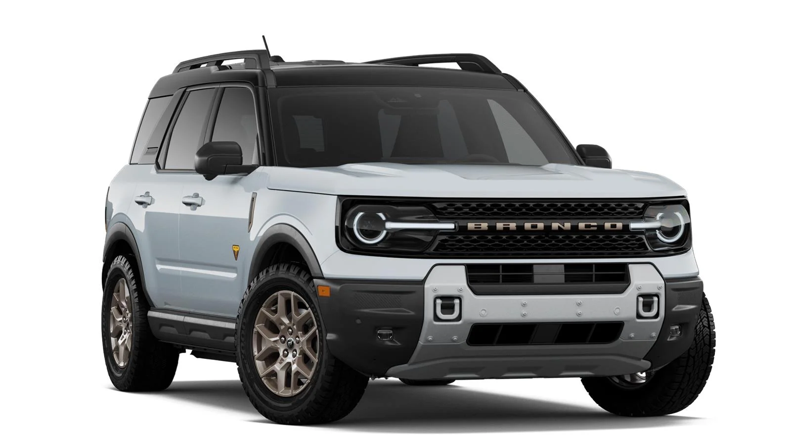 New 2026 Space White Metallic Ford Badlands® image 4