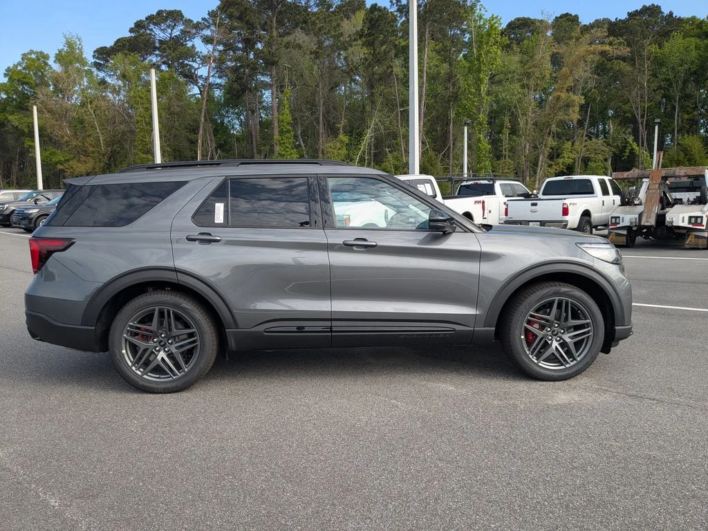 New 2026 Carbonized Gray Metallic Ford ST image 3