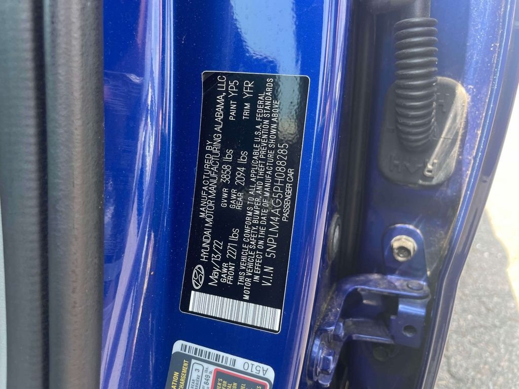 Used 2023 Blue Hyundai SEL image 19