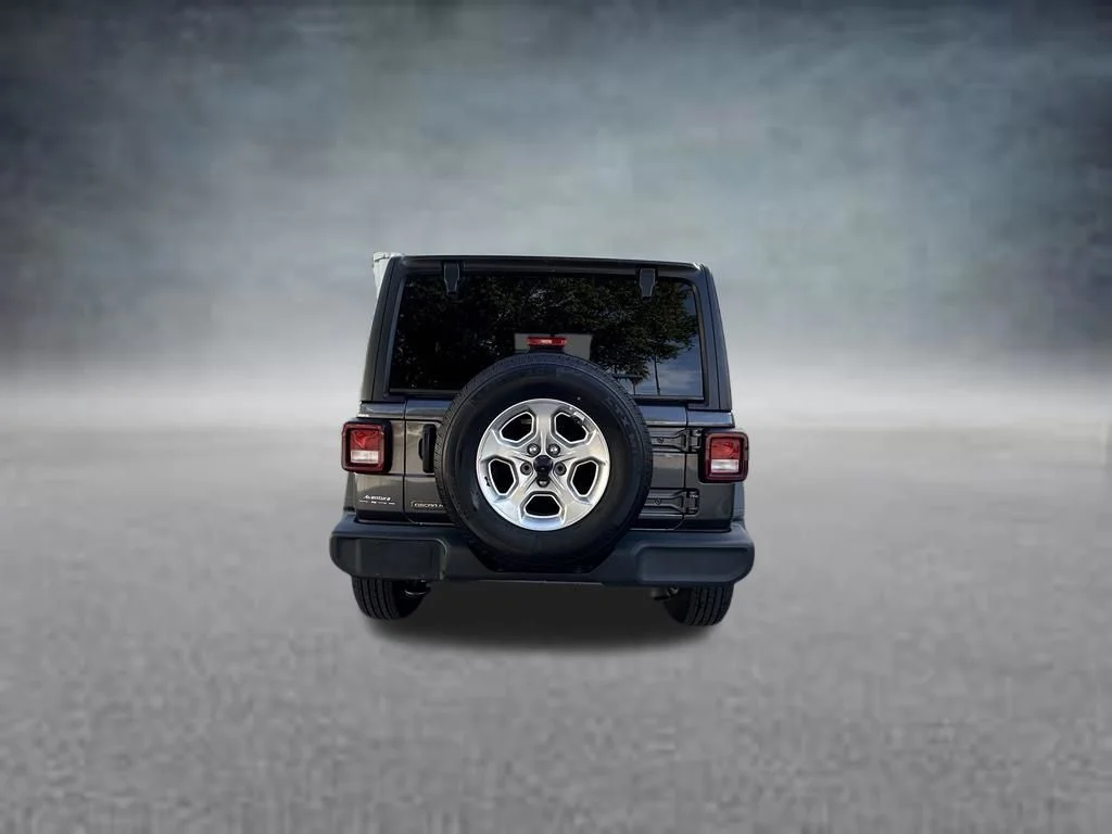 Used 2021 Gray Jeep Unlimited Sport image 6