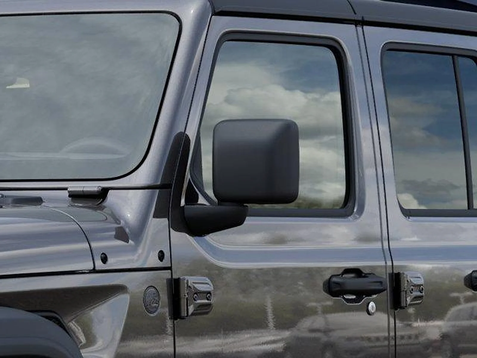 New 2026 Granite Crystal Metallic Clear-Coat Exterior Paint Jeep 4-Door Sport image 12