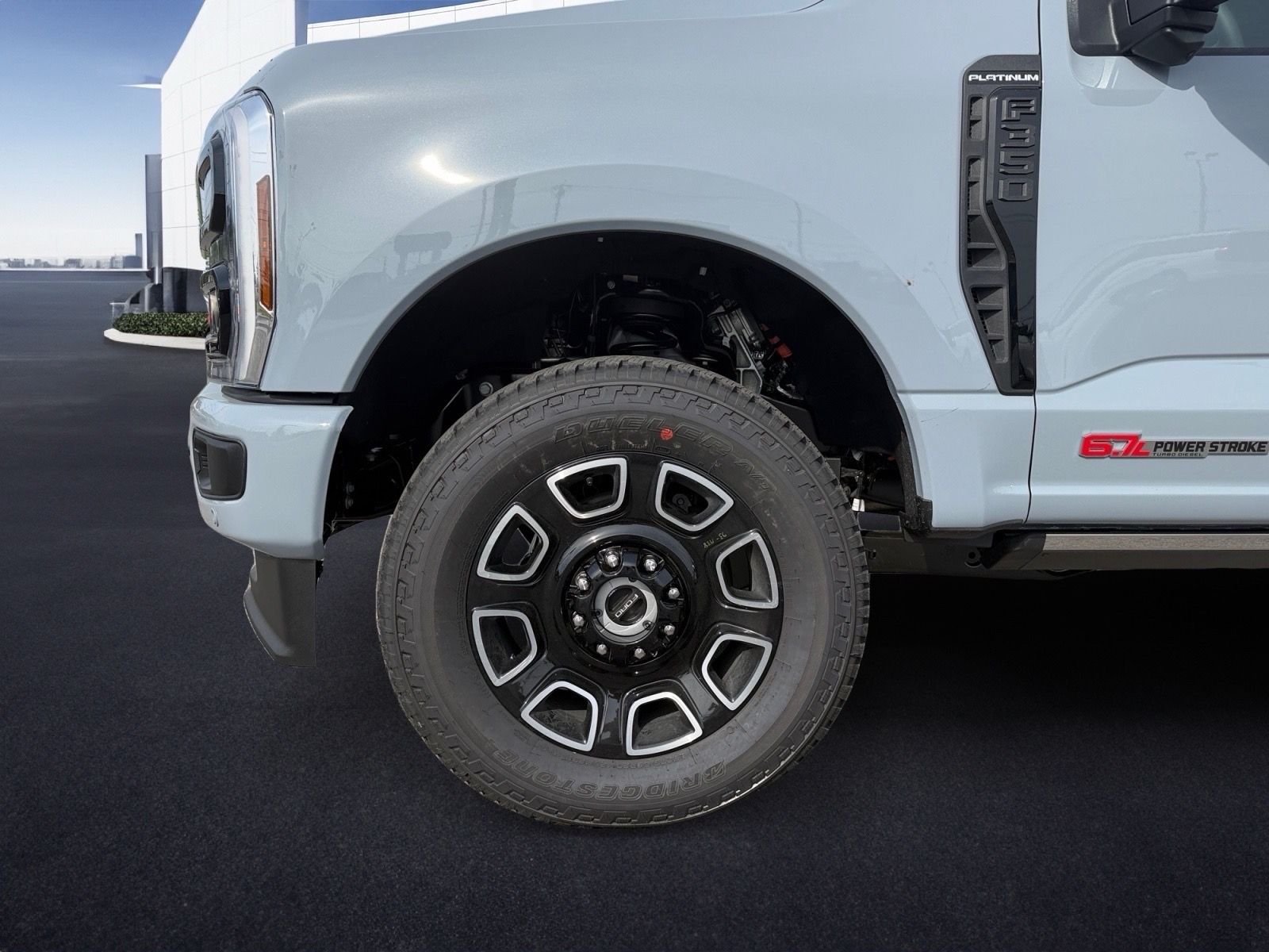 New 2026 Glacier Gray Metallic Tri-Coat Ford F-350® Platinum® image 8