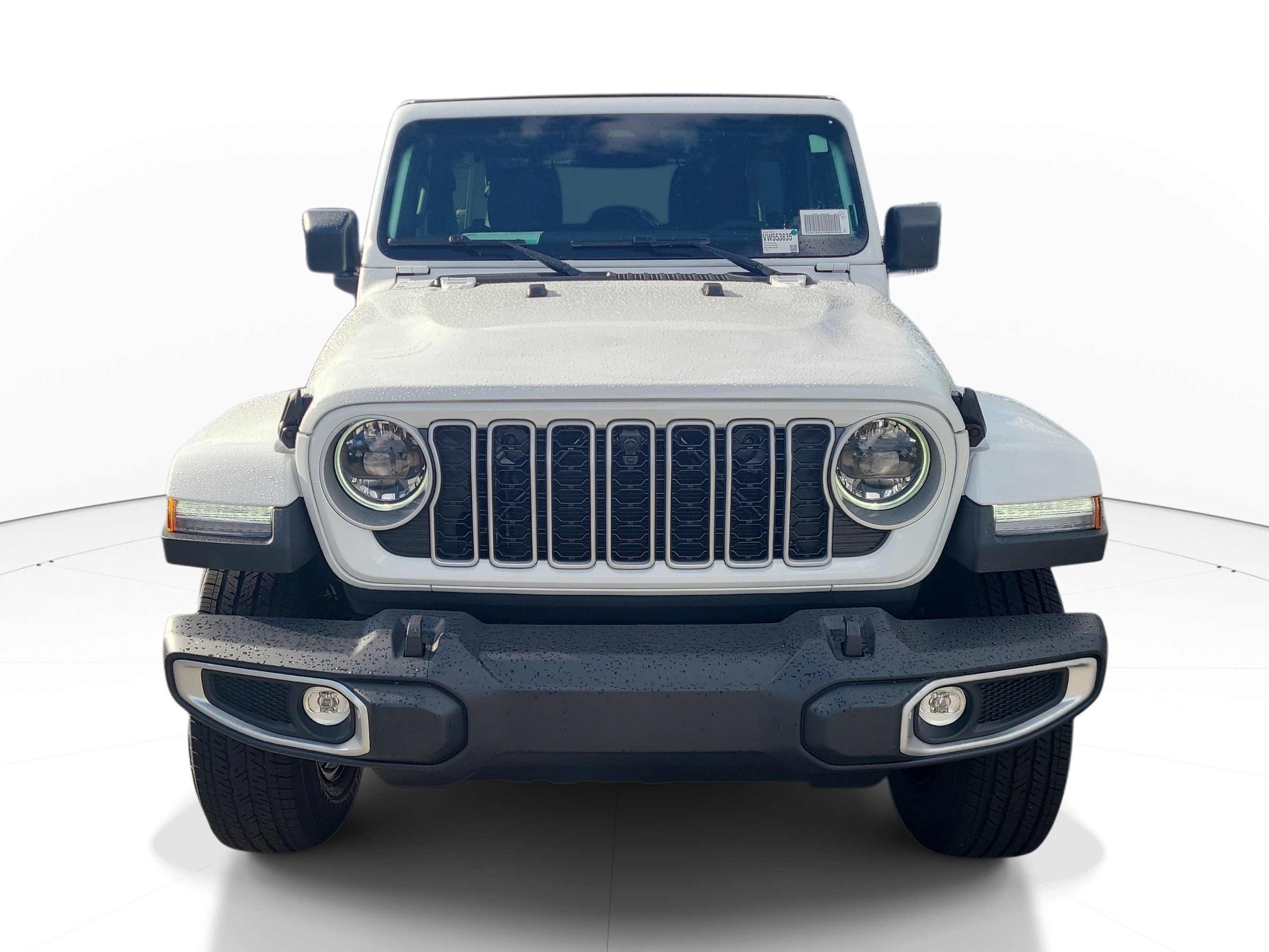 New 2027 Bright White Clear-Coat Paint Jeep Sahara image 2