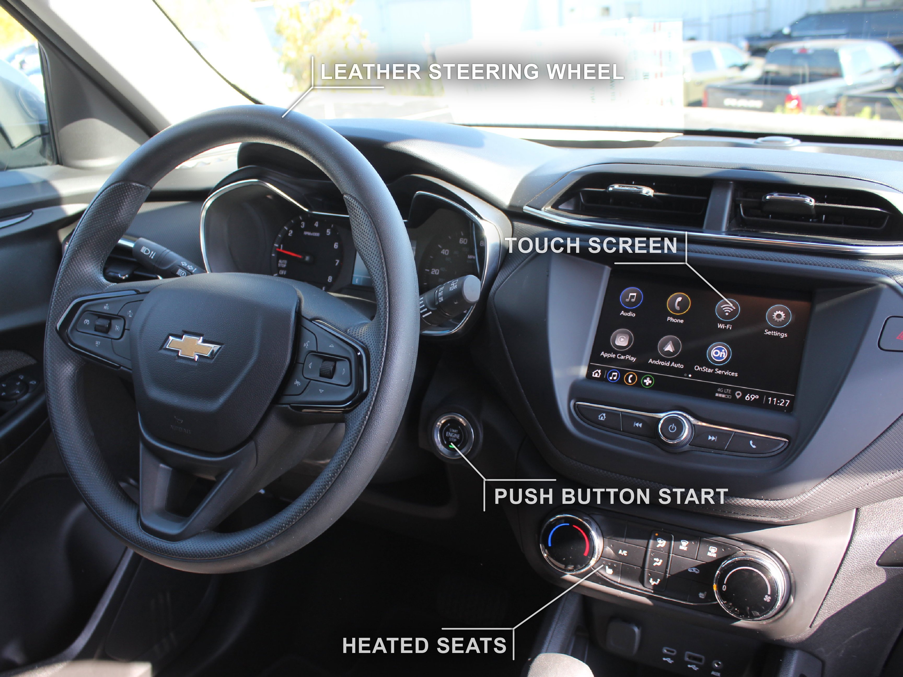 Used 2023 STERLING GRAY METALLIC Chevrolet LT image 3