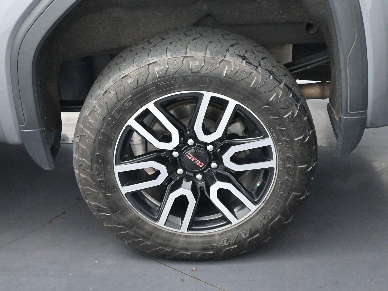 Used 2021 Satin Steel Metallic GMC AT4 image 37