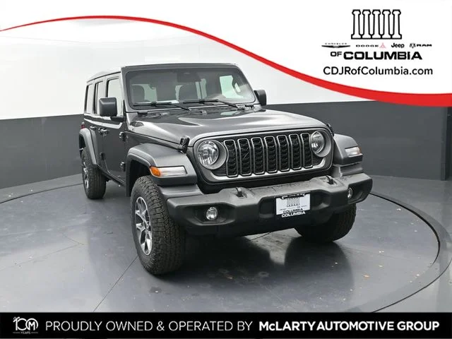 New 2026 Granite Crystal Metallic Clear-Coat Exterior Paint Jeep Sport S image 1