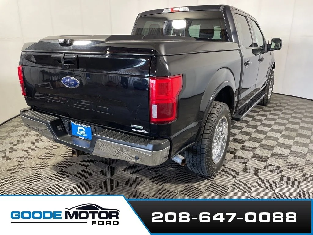 Certified Used 2020 Black Metallic Ford Lariat image 8