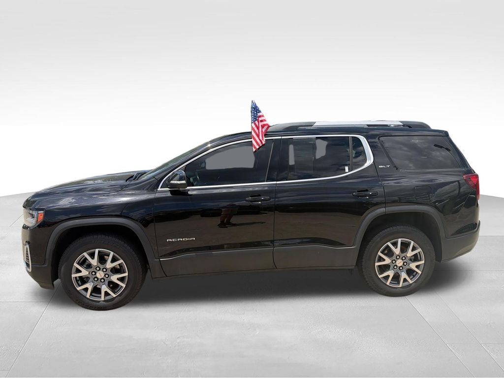 Used 2021 Black GMC SLT image 2