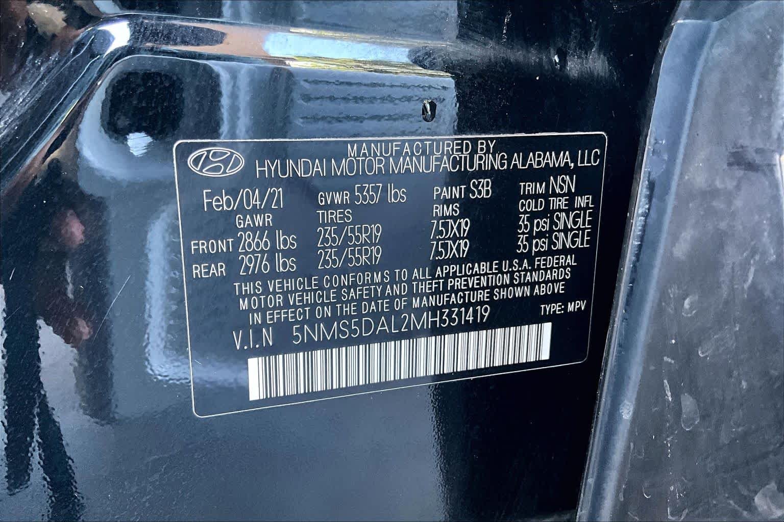 Used 2021 Twilight Black Hyundai Calligraphy image 37