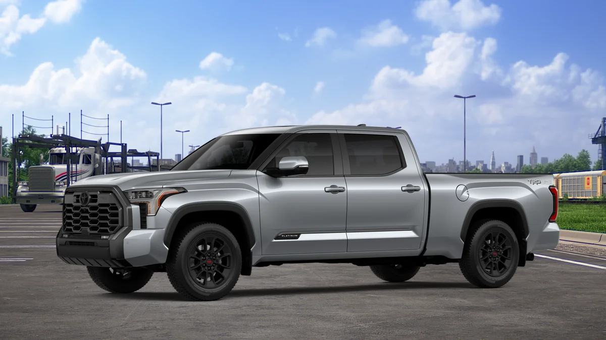 New 2026 Celestial Silver Metallic Toyota Platinum image 3