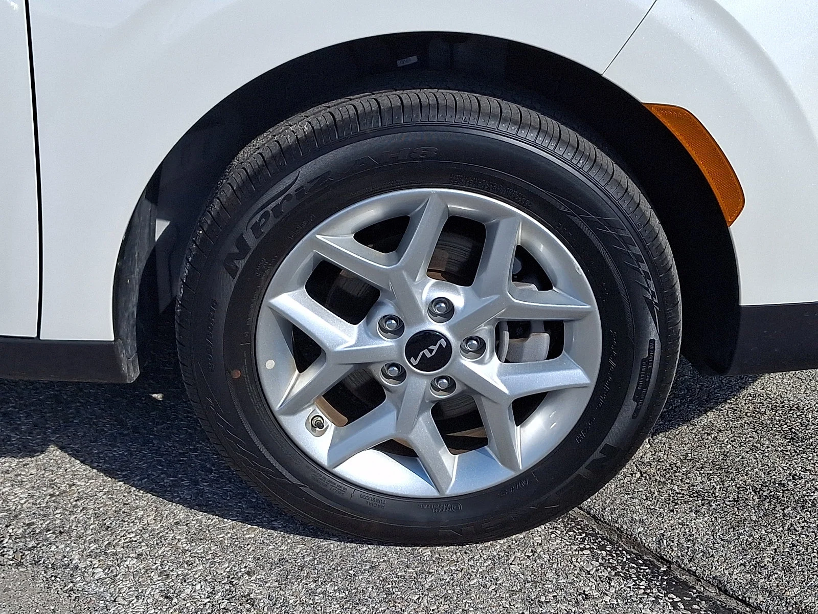 Certified Used 2025 White Kia LX image 8