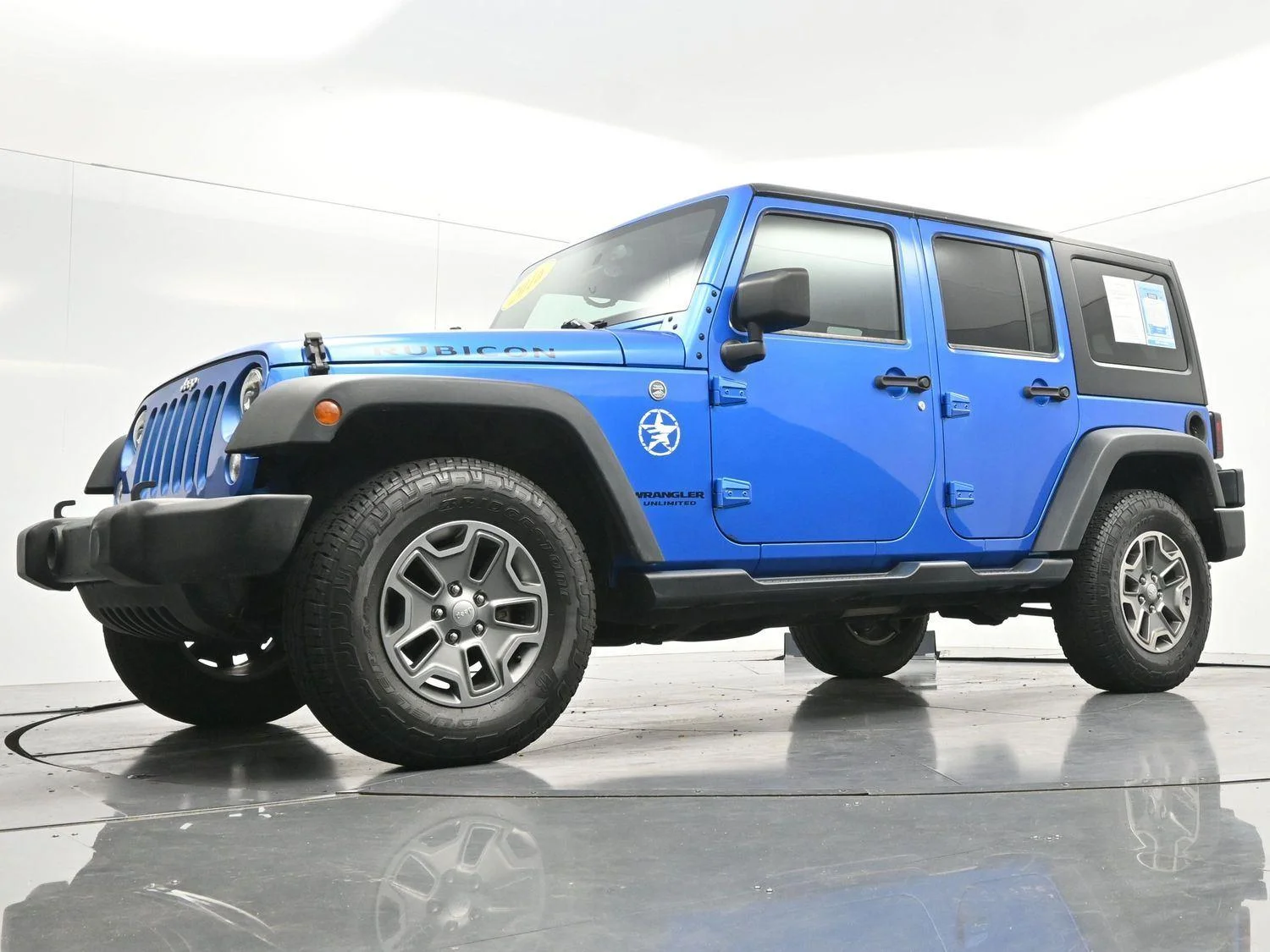 Used 2016 Hydro Blue Pearl Jeep Rubicon image 45