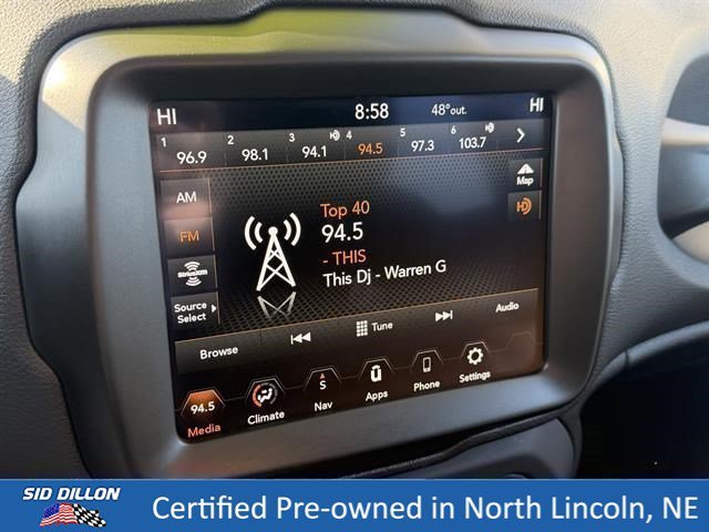 Used 2023 Slate Blue Pearlcoat Jeep Latitude image 14