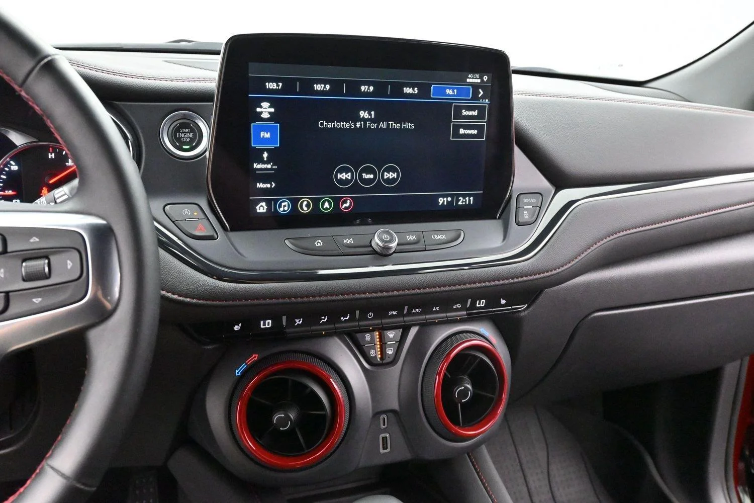 Used 2024 Radiant Red Tintcoat Chevrolet RS image 18
