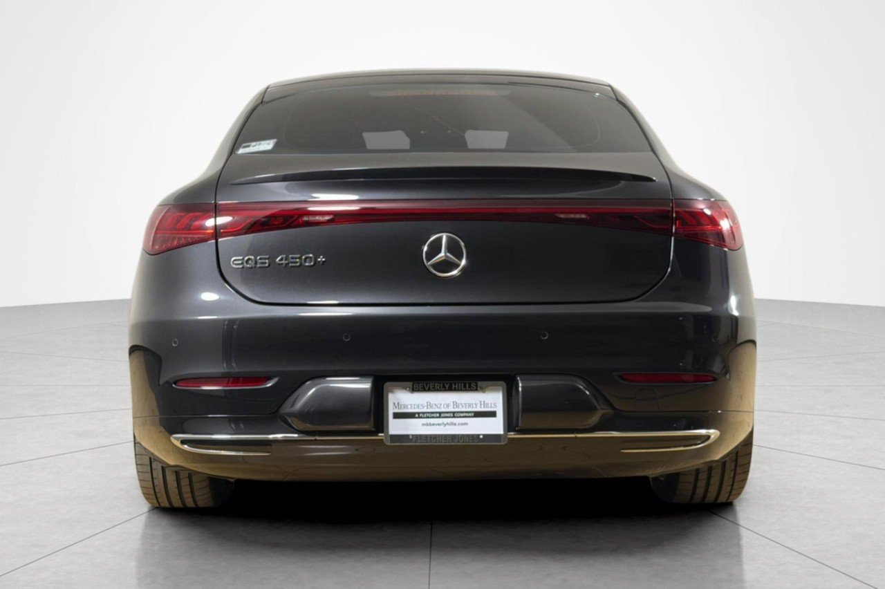 Certified Used 2023 Graphite Grey Metallic Mercedes-Benz EQS 450+ image 4