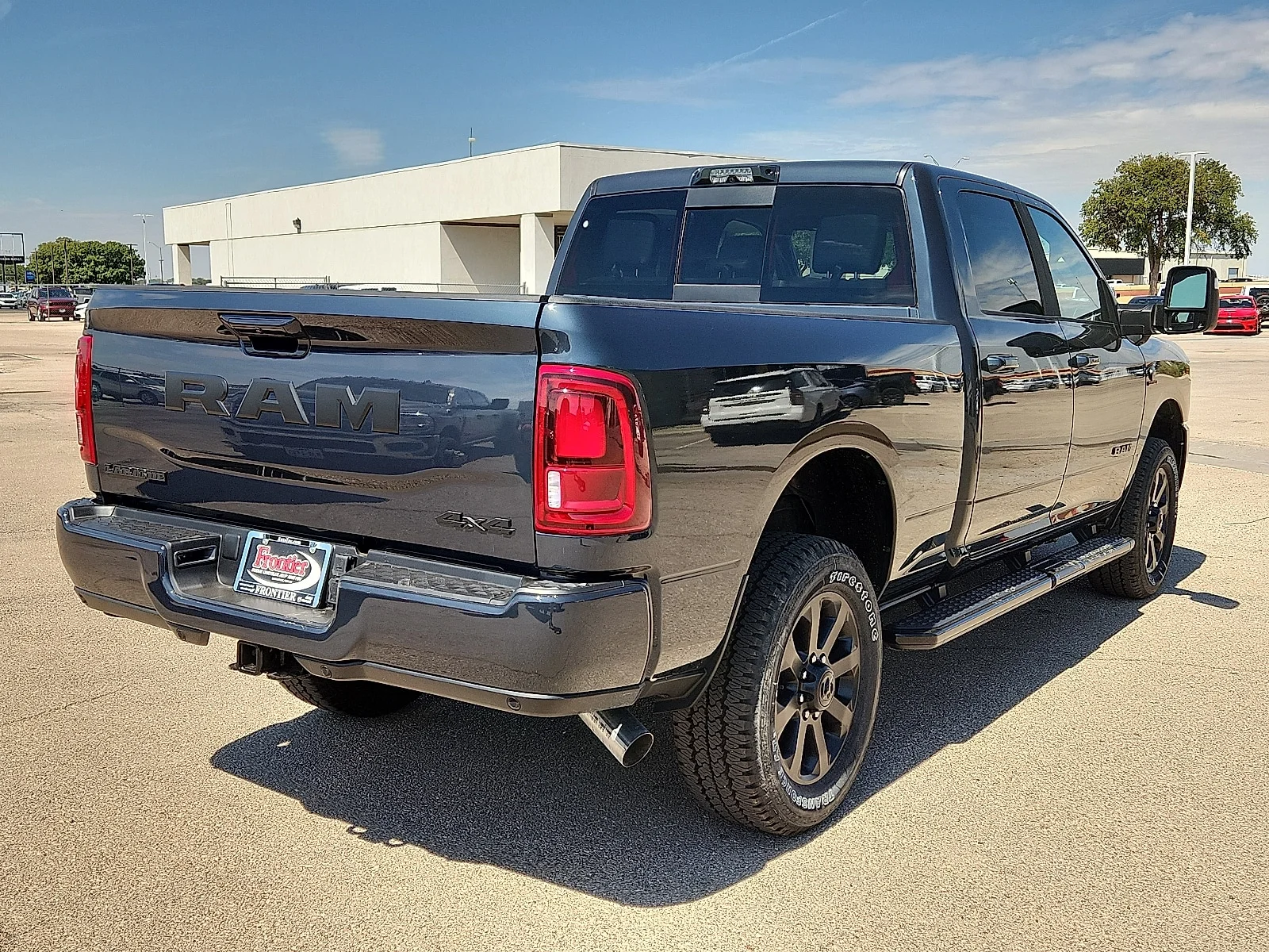 New 2026 Forged Blue Metallic  Paint Ram LARAMIE CREW CAB 4X4 6