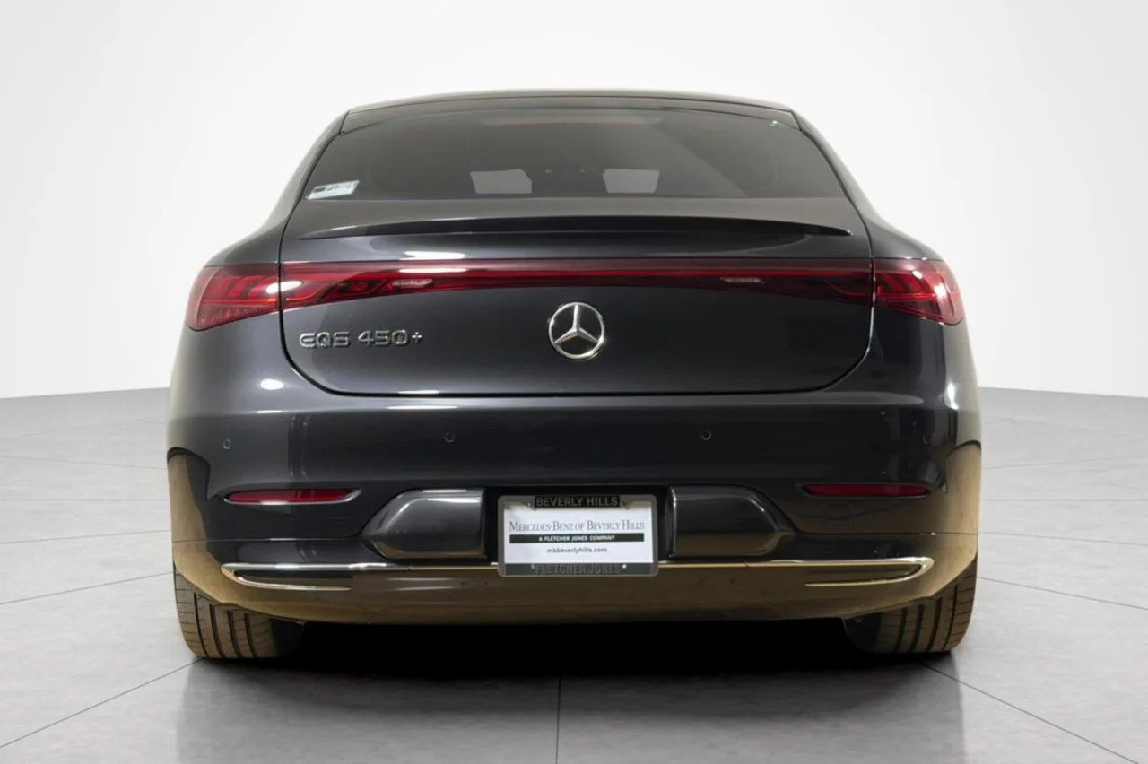 Certified Used 2023 Graphite Grey Metallic Mercedes-Benz EQS 450+ image 4