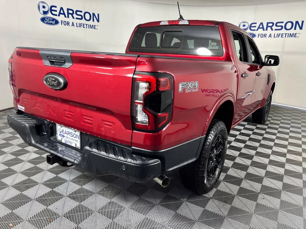 New 2026 Ruby Red Metallic Tinted Clearcoat Ford XLT image 4