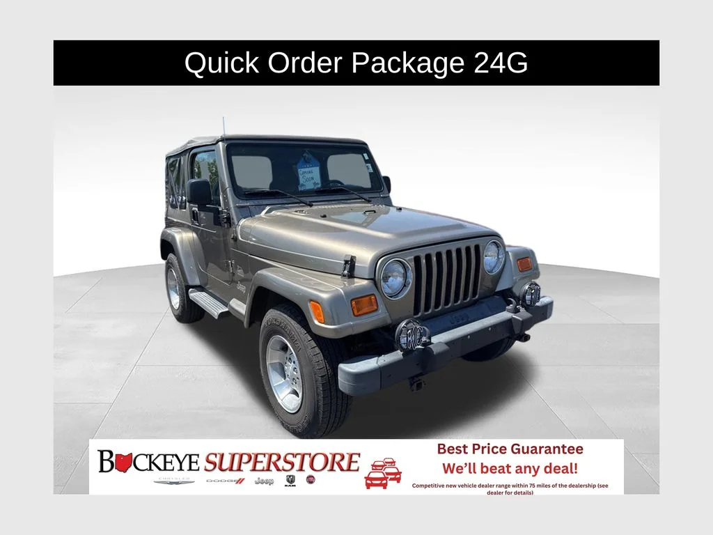 Used 2003 Beige Jeep Sahara image 1