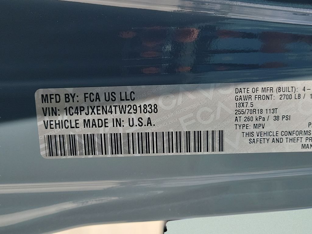 New 2026 Anvil Clear-Coat Exterior Paint Jeep Sahara image 29