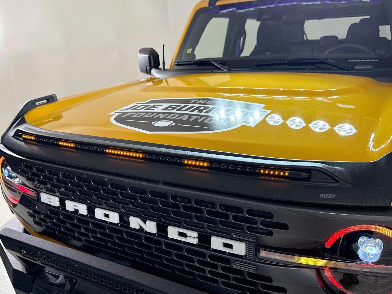 Used 2022 Cyber Orange Metallic Tricoat Ford Badlands | Custom Build for Joe Burrow Foundation image 61