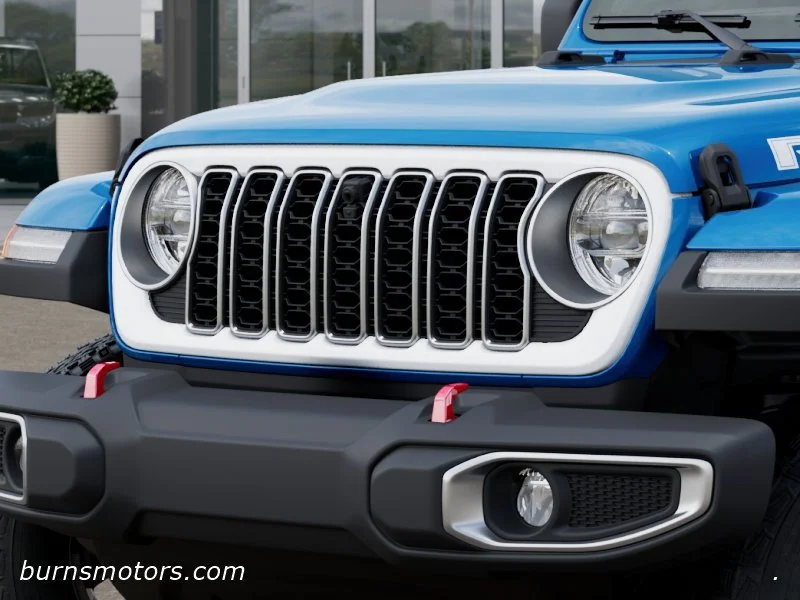 New 2026 Hydro Blue Pearl-Coat Exterior Paint Jeep Sahara 4-Door image 11