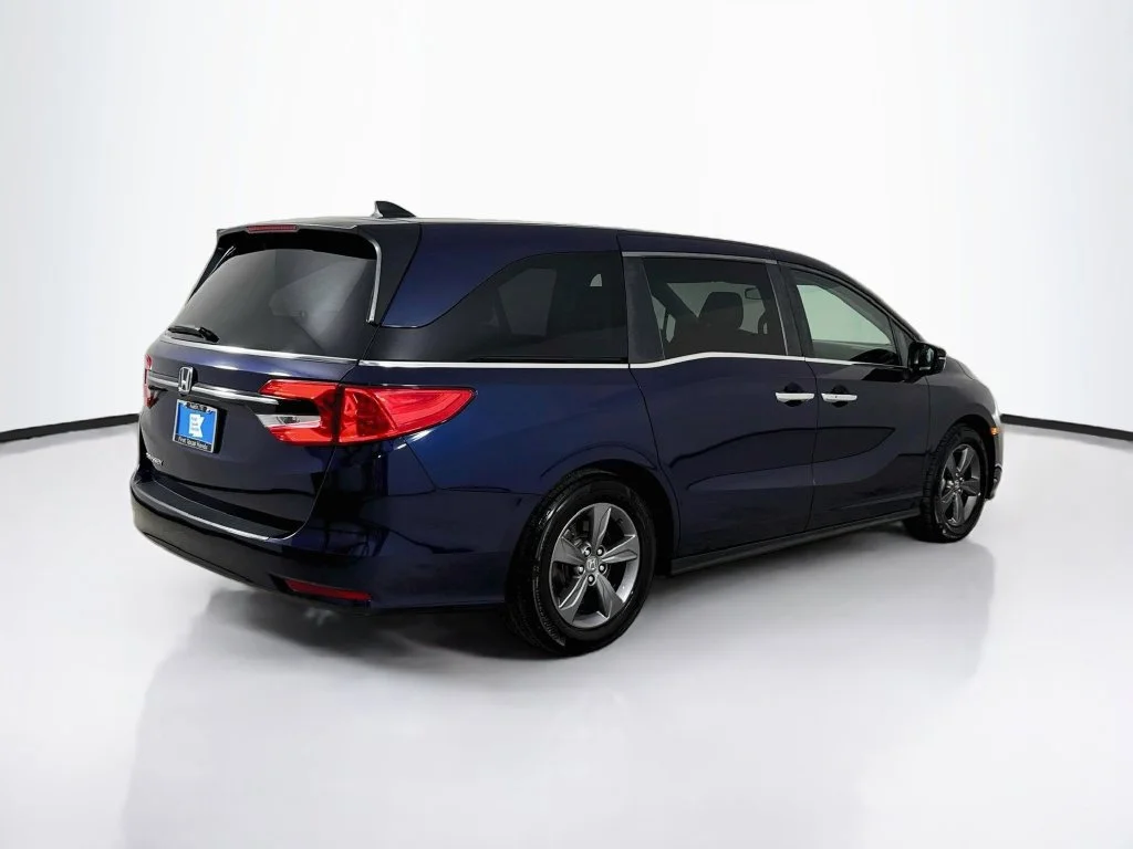 Used 2022 Obsidian Blue Pearl Honda EX image 7