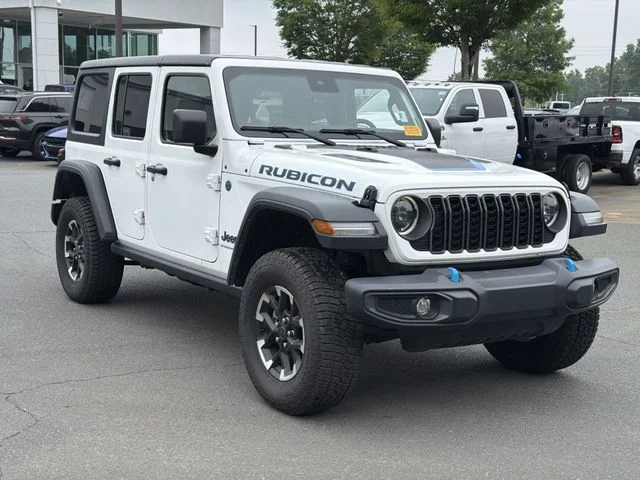 Used 2024 White/off-white Jeep Rubicon 4xe image 6