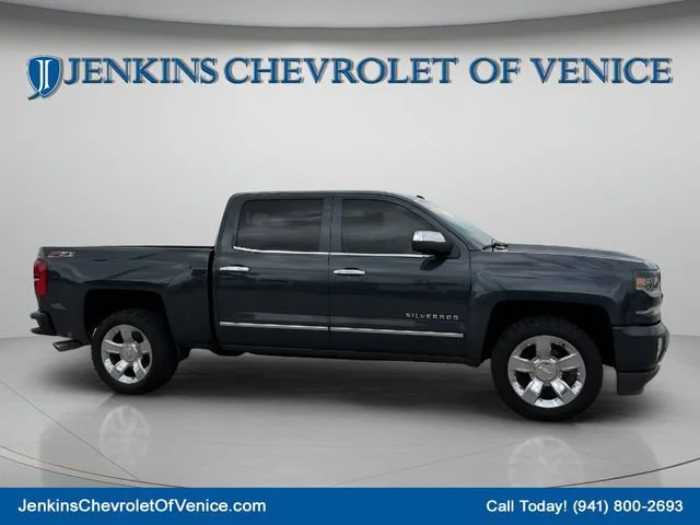 Used 2017 GRAPHITE METALLIC Chevrolet LTZ image 2