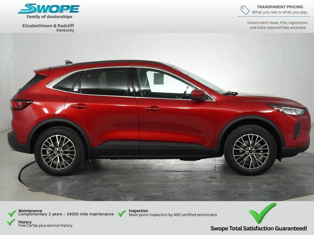 New 2026 Rapid Red Metallic Tinted Clearcoat Ford Plug-in Hybrid image 3