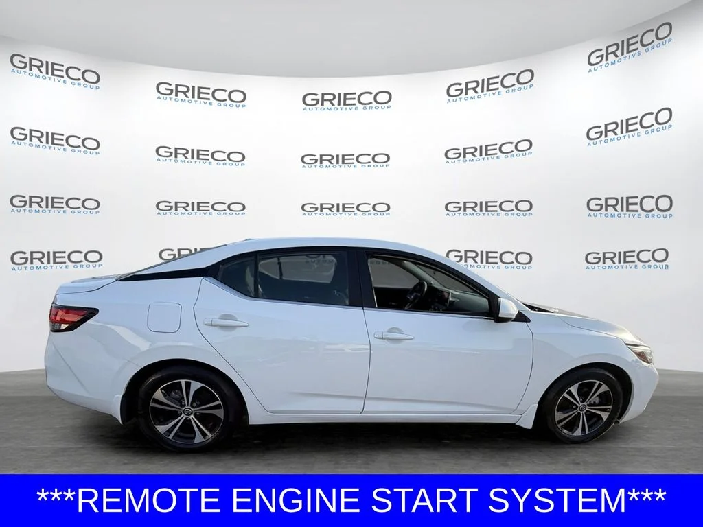 Certified Used 2021 White Nissan SV image 8