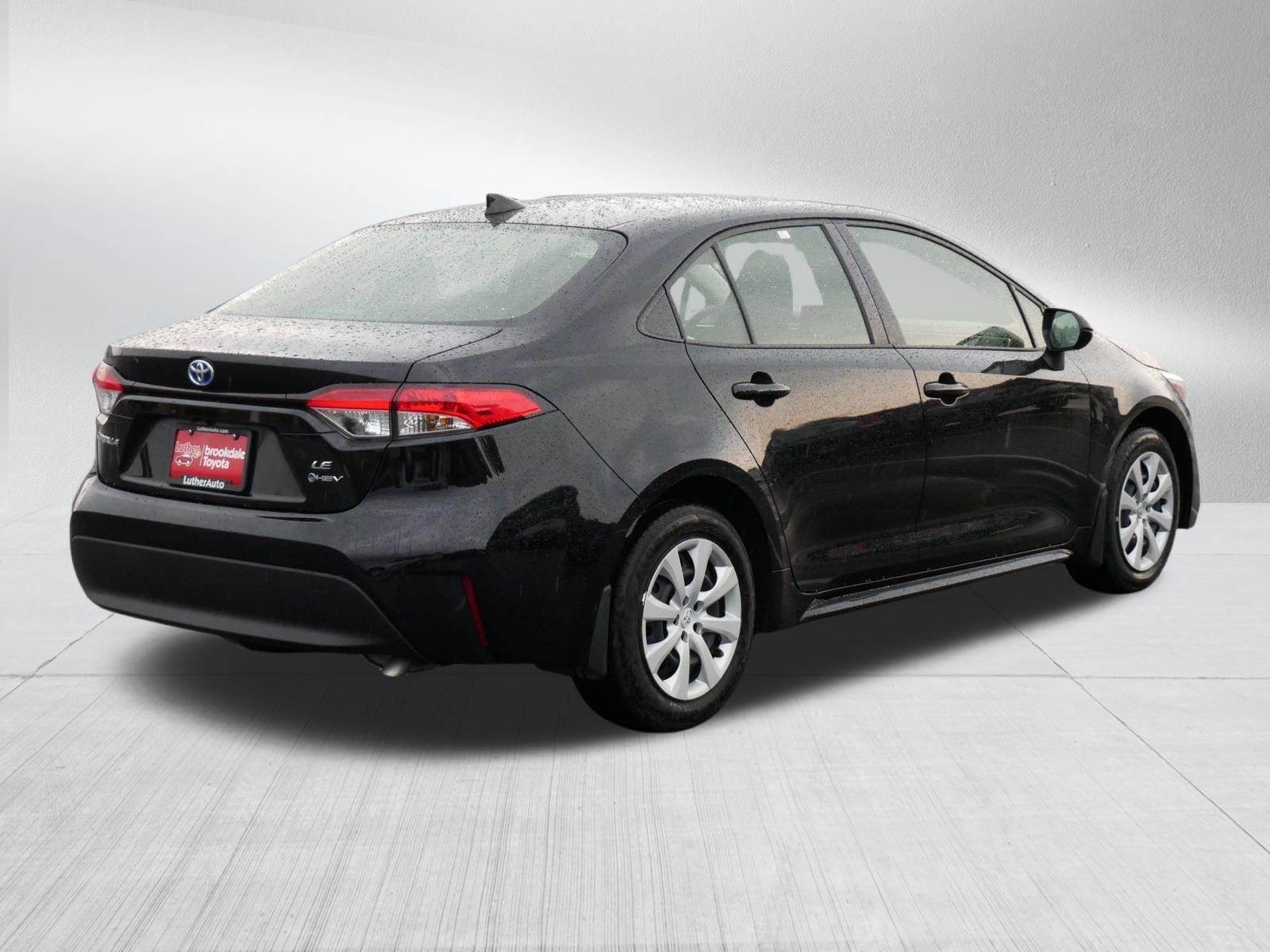 Certified Used 2025 MIDNIGHT BLACK METAL Toyota Hybrid LE image 7