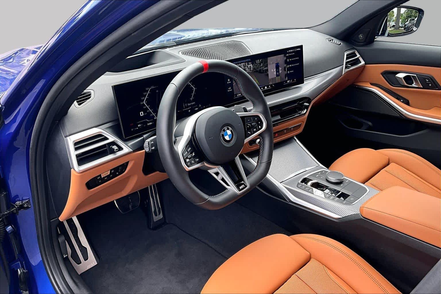 Certified Used 2025 Frozen Portimao Blue II Metallic BMW M340i image 18