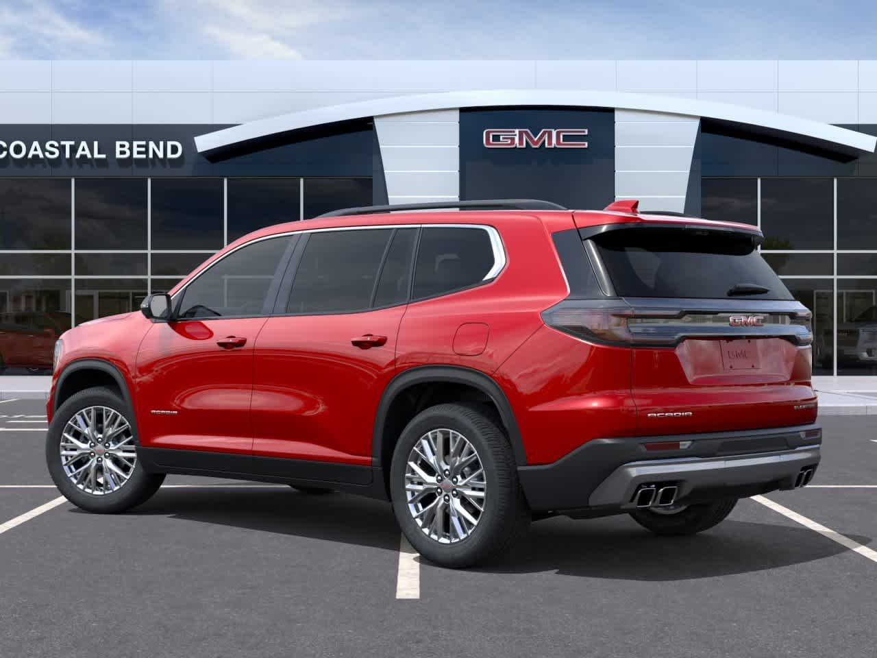New 2026 Volcanic Red Tintcoat GMC Elevation image 3
