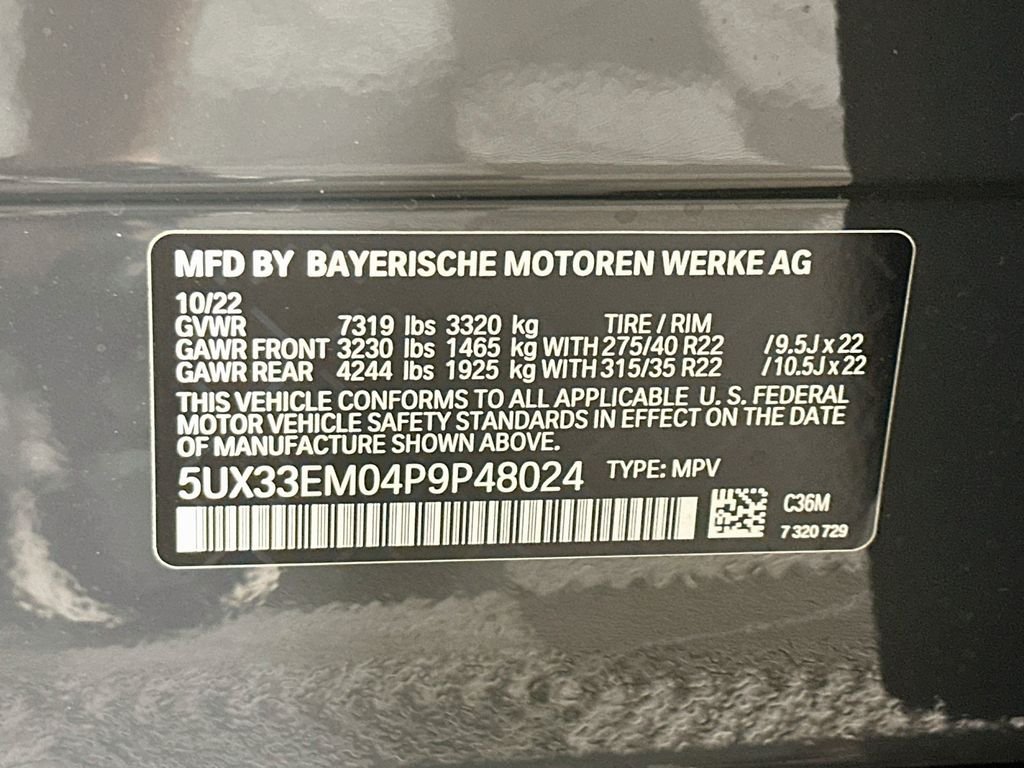 Used 2023 Gray BMW M60i image 30