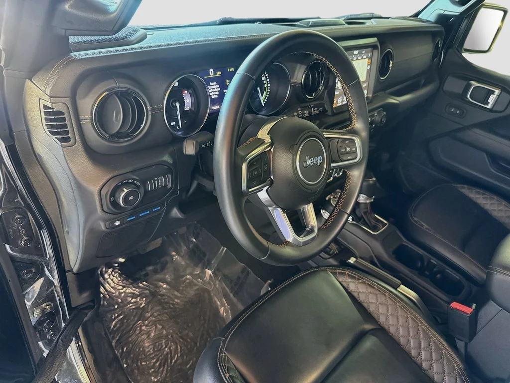 Used 2022 Black Jeep Unlimited Sahara 4xe image 10