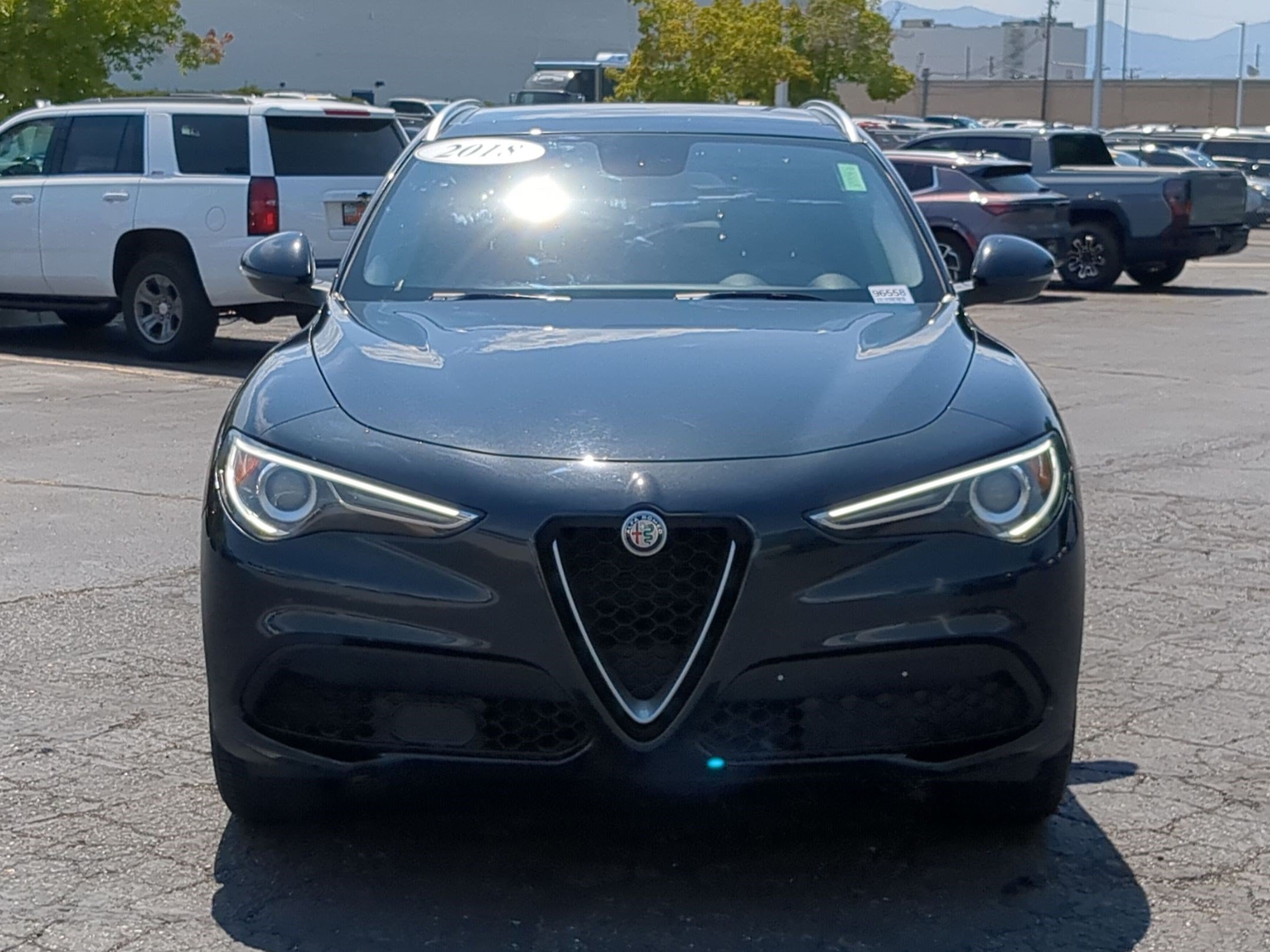 Used 2018 Black Alfa Romeo AWD image 8