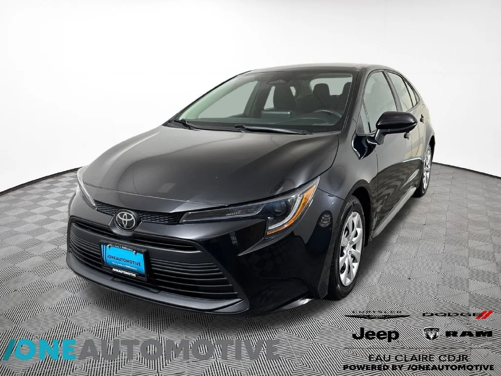Used 2024 Black Toyota LE image 1