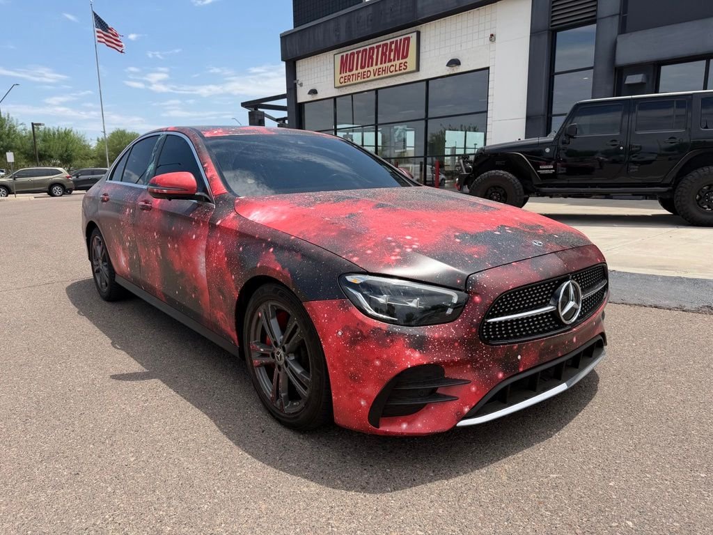 Used 2021 White Mercedes-Benz E 350 image 1