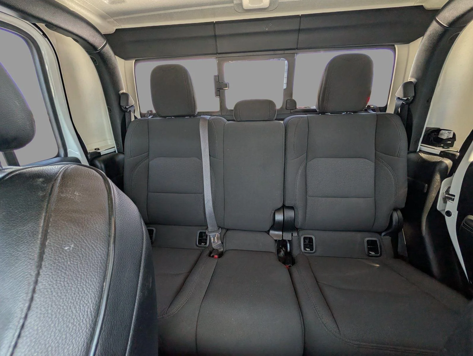 Used 2023 Bright White Clearcoat Jeep Overland image 14