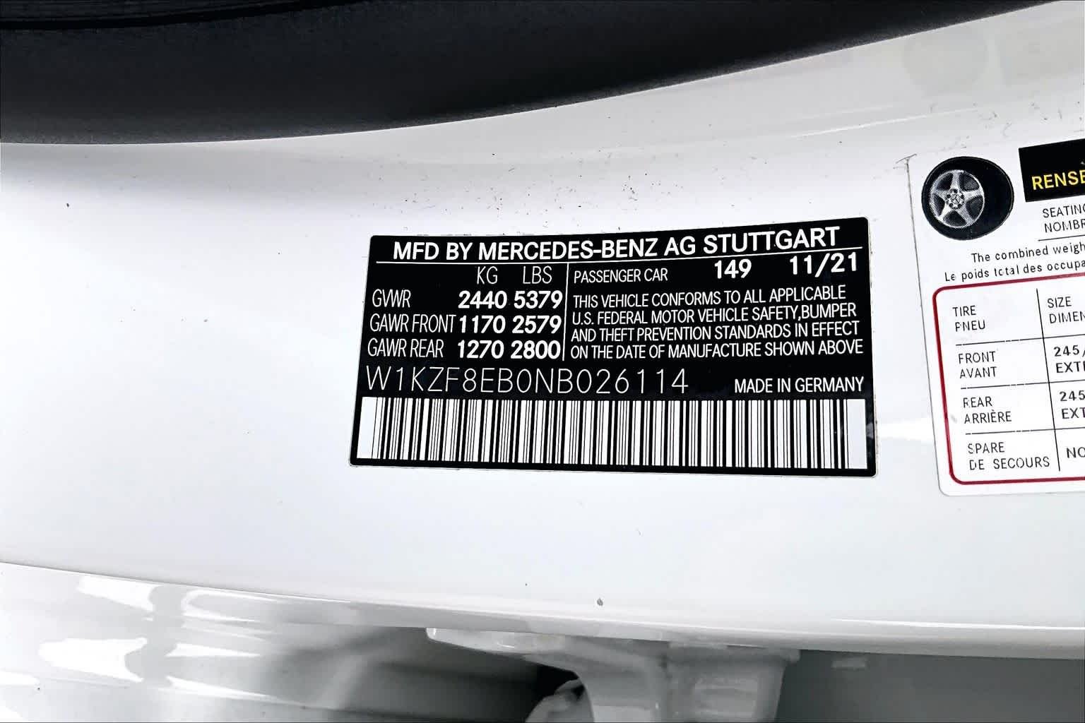 Used 2022 Polar White Mercedes-Benz E 350 image 37