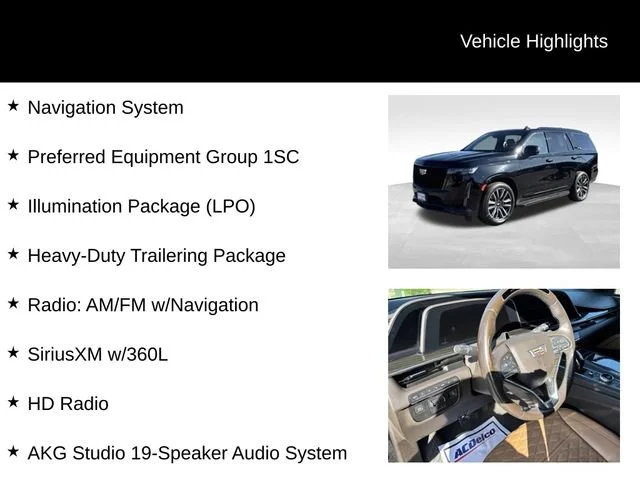 Used 2023 Black Raven Cadillac Sport image 7